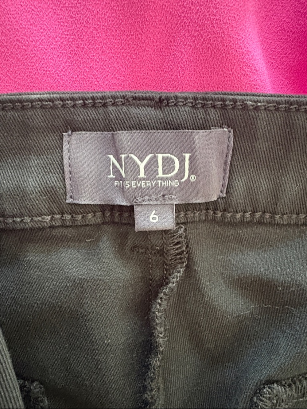 NYDJ best wide leg black pants